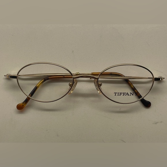 Tiffany & Co. Accessories - Tiffany & Co. Gold Oval Glasses
